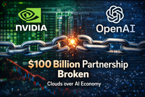 OpenAIとNVIDIAの「1,000億ドル提携」解消報道が示すAI経済の転換点