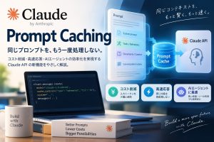 Claude APIの「Prompt Caching」とは？ 長文・AIエージェントのコストと応答速度を大幅改善する仕組み